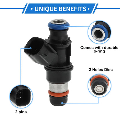 Fuel Injector 3.5L for Chevrolet Malibu Black (2004-2006)