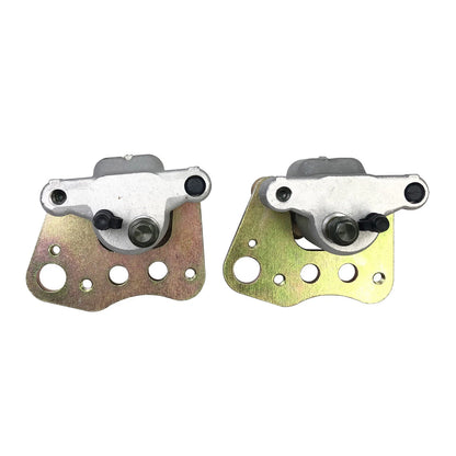 2 x Front & Rear Brake Master Cylinders & Calipers W/Pads for Polaris ATP