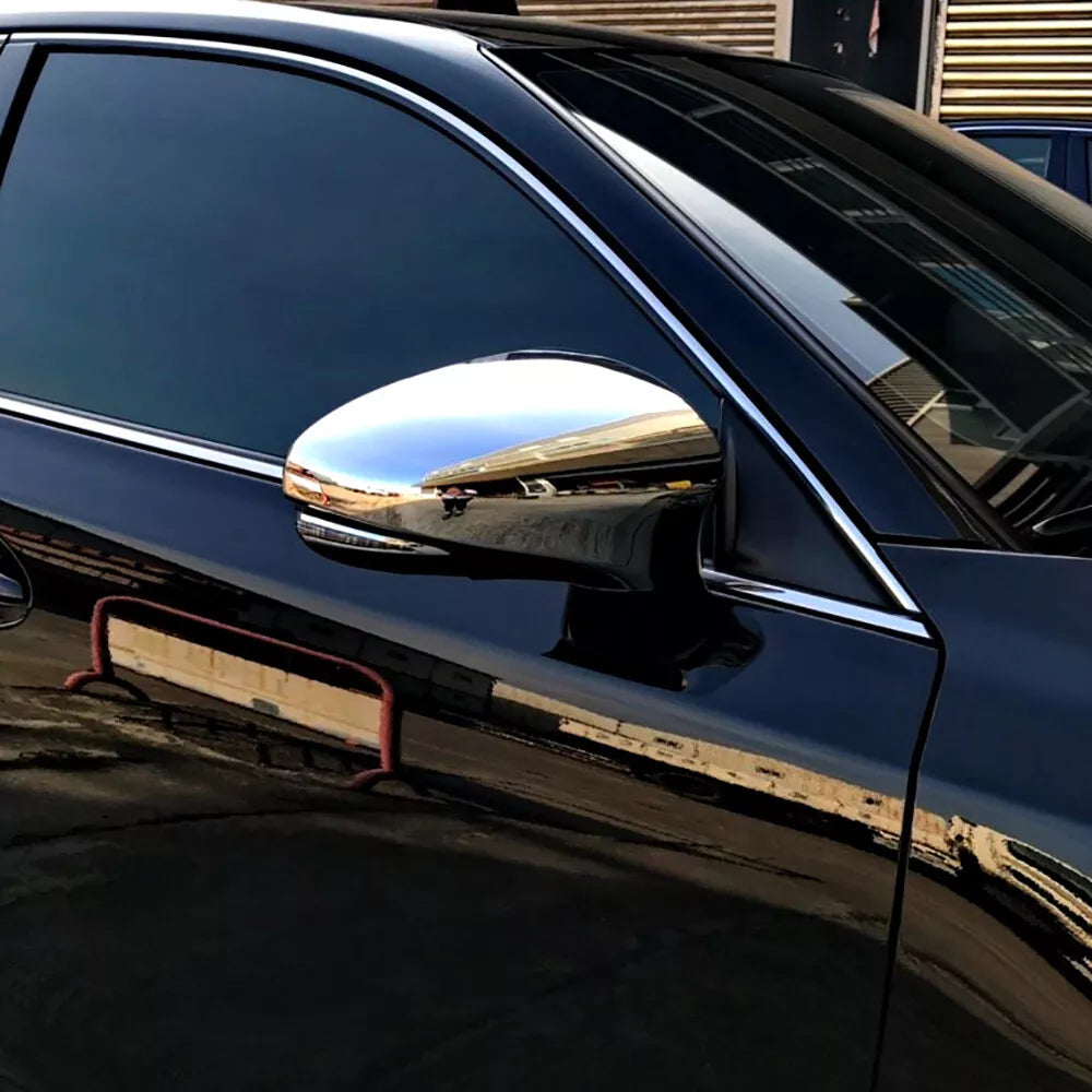 Chrome Side Door Mirror Covers for Lexus CT200h GS250 (2011-2020)