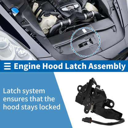 Hood Latch Assembly for Toyota HIGHLANDER (2009–2015)