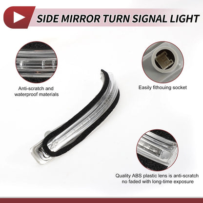 Car Mirror Turn Signal Light for Hyundai I20 2014-2020 Left LED