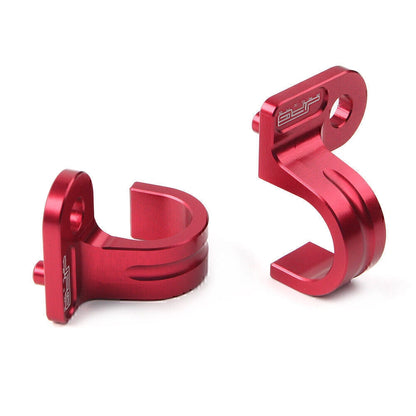 CNC Brake Hose Line Clamps for Honda XR250R XR250L XR600R CR80R XR400R