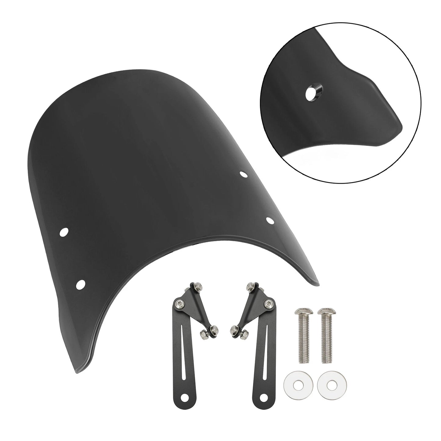 Windshield for Moto Guzzi V7 Classic (2016-2023), V9 Bobber (2018-2023)