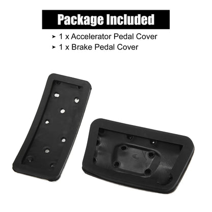 2 x Accelerator & Brake Pedal Covers for Hyundai