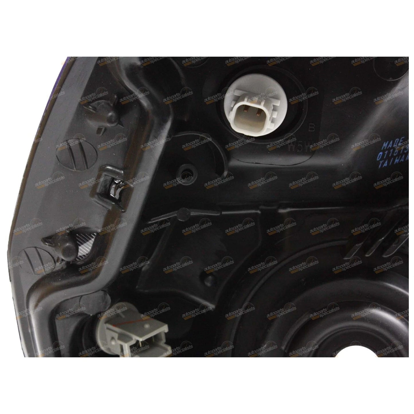 LH Black Headlight for Honda Jazz GD Series GLi (2002-2004)