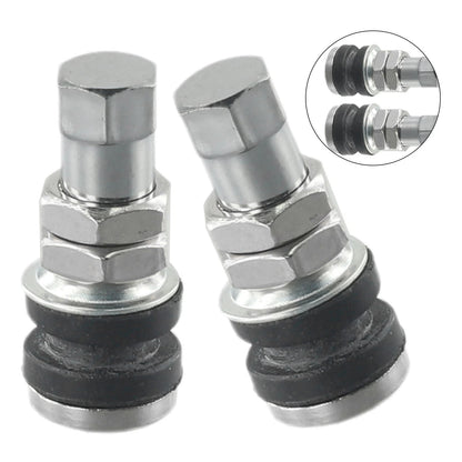 Tire Valve Short Stem 2 x Valve Stem for Car Tire Repair Tool Wheel Rim Rubber