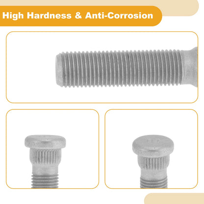M14x1.5 Wheel Lug Studs for Ford F150 (2016-2025) - 5 Pcs