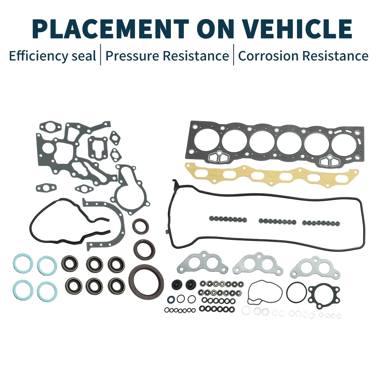 1 x Cylinder Head Gasket Kit for Toyota 1GFE