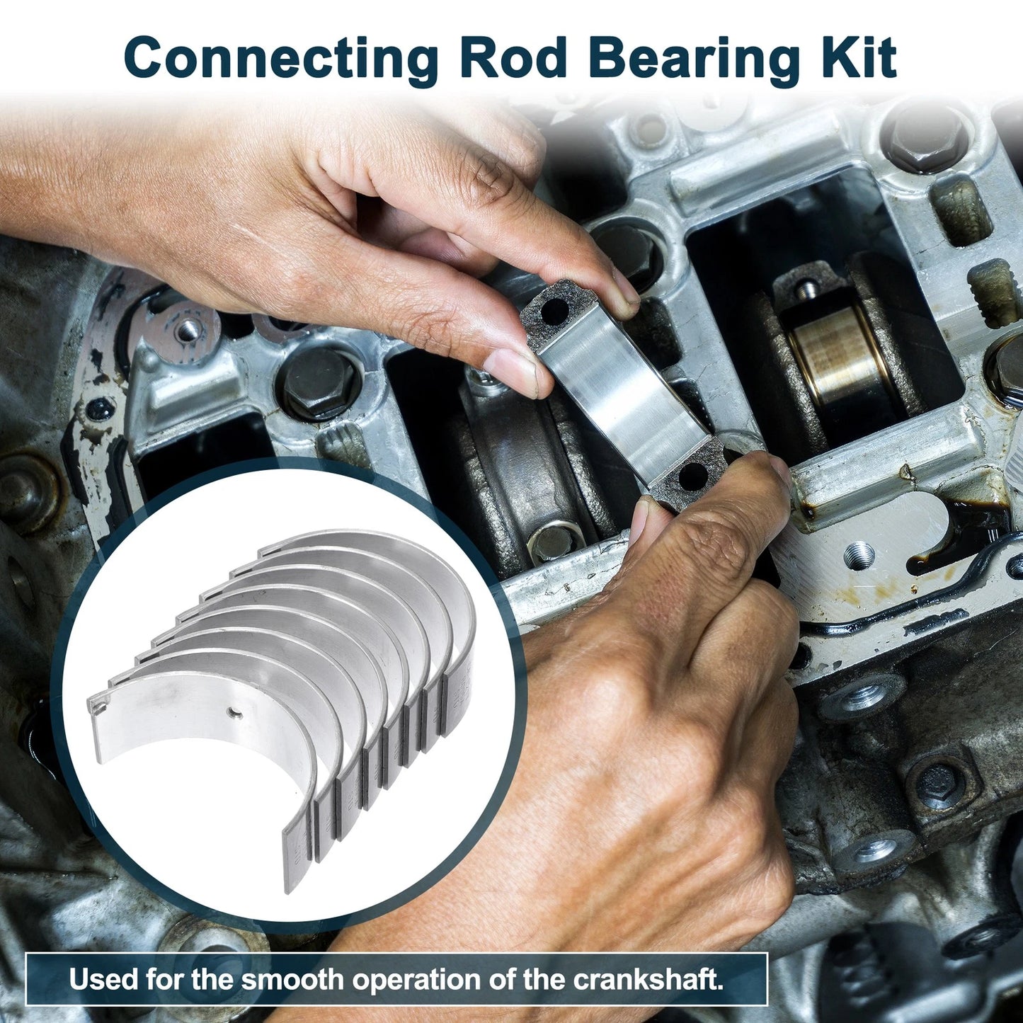 Rod Bearing Set  for Nissan Almera (2000-2006)