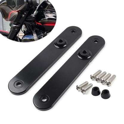 Front Turn Signal Relocation Mounts for Harley Electra Glide, Road King