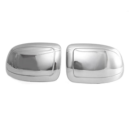 Chrome Half Mirror Cover Cap & Door Handle Cover Trim for 1999-2006 GMC Yukon XL