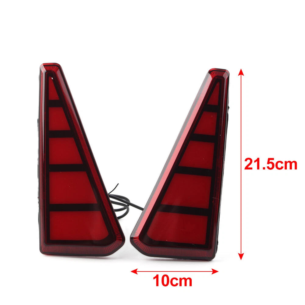 2 x LED Rear Bumper Fog Lamp Brake Light for Toyota Noah Voxy 80 Series (2014-2018)