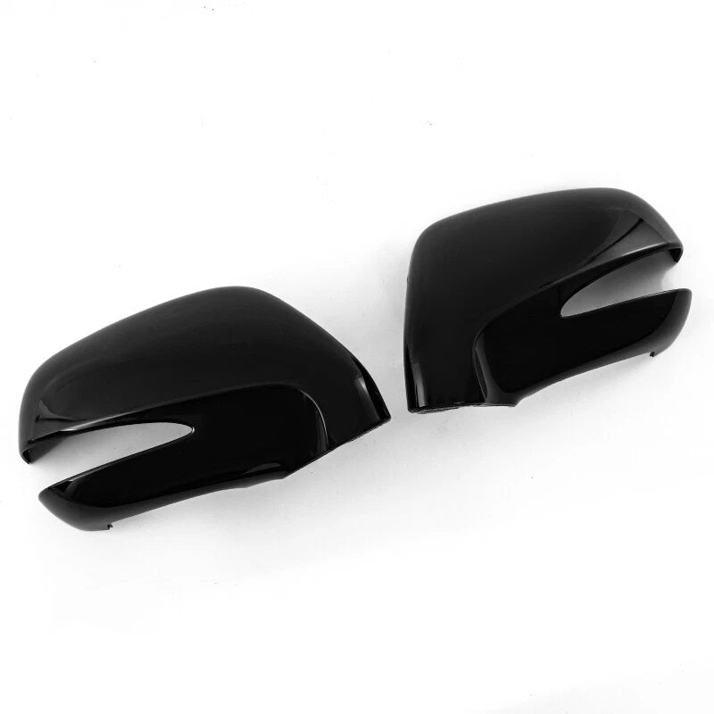 Left & Right Side Mirror Cover Caps Black for Lexus RX350 RX450h (2010-2015)