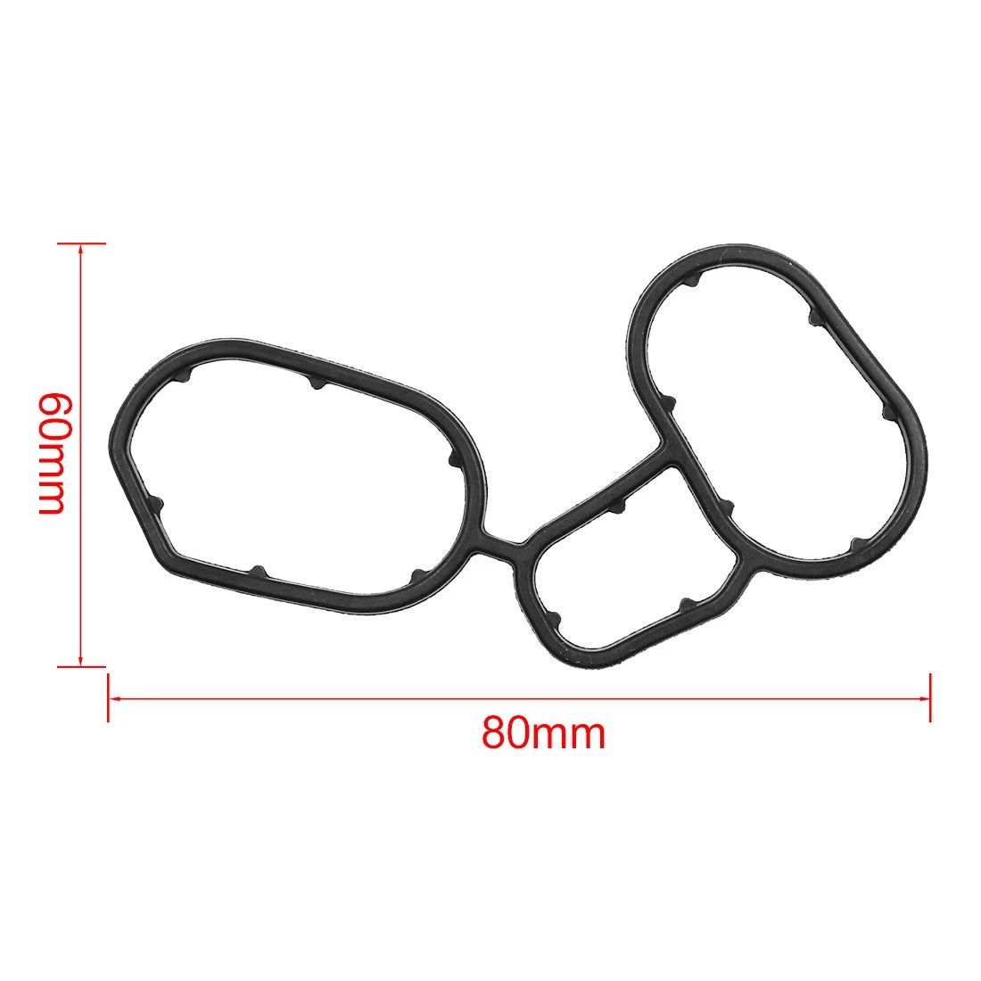 Oil Filter Cooler Housing Gasket Seal Set for BMW
