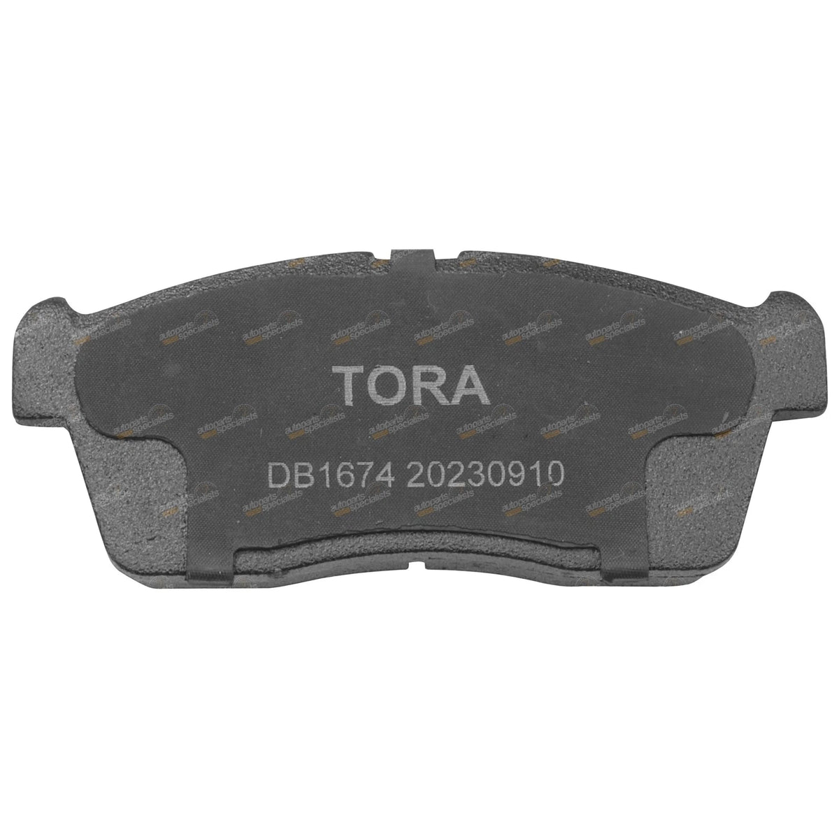 Front Disc Brake Pads Set for Suzuki Alto GF 3cyl 1.0L K10BN (2009-2014)