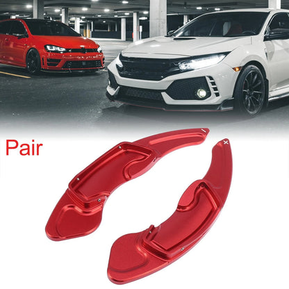 Red Steering Wheel Shift Paddle Shifter for Subaru Outback, Forester (2015-2023)