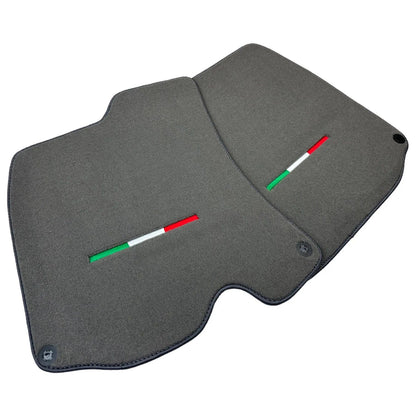 AutoWin Gray Floor Mats for Ferrari Portofino (2018-2023) Italian Edition
