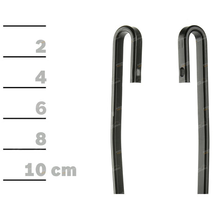 Front Pair Eco Wiper Blades for Mazda B1800 (1977-1983)