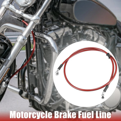 Braided Brake Clutch Oil Hoses Line Pipe / 120cm 47.24in 10mm / Motorcycle ATV