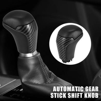 Automatic Gear Stick Shift Knob for Toyota Tacoma Carbon Fiber Pattern Black