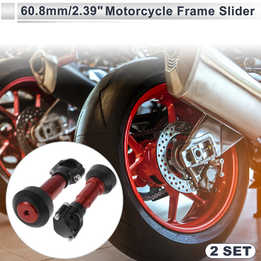 Slider Frame 2x Aluminum Alloy Red Motorcycle Slider for Motorcycle