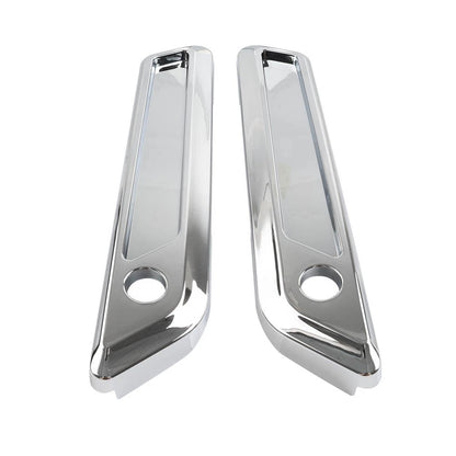 Saddle Bag Hinge Latch Cover Chrome for Harley Touring Electra Glide (2014-2023)