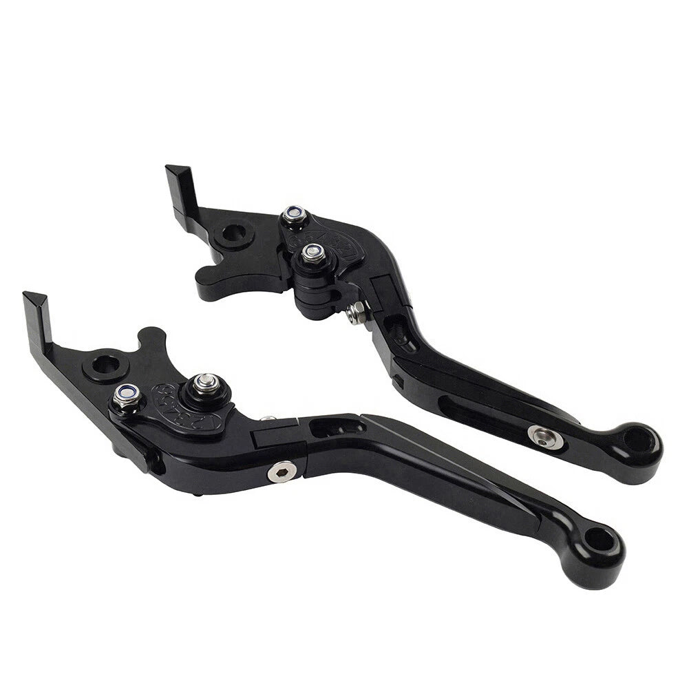 Black Extendable Brake Clutch Levers for Kawasaki Z650 Z900 Ninja (2017-2022)