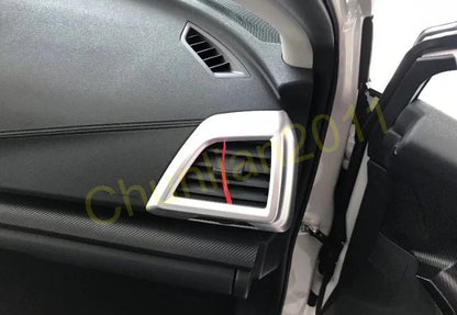 Interior Side Air Vent Outlet Cover Trim for 2018-2021 Subaru XV 2 x Matte ABS