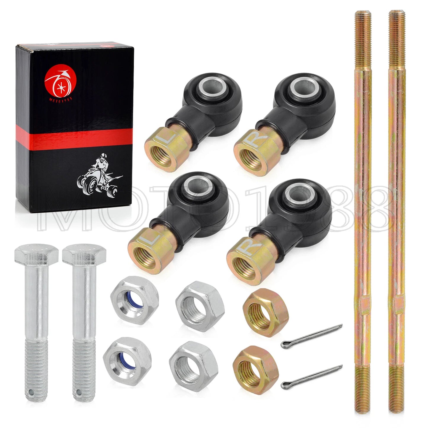 Left Right Tie Rods 31.2cm for Polaris Sportsman 400/450/500/570/600/700/800