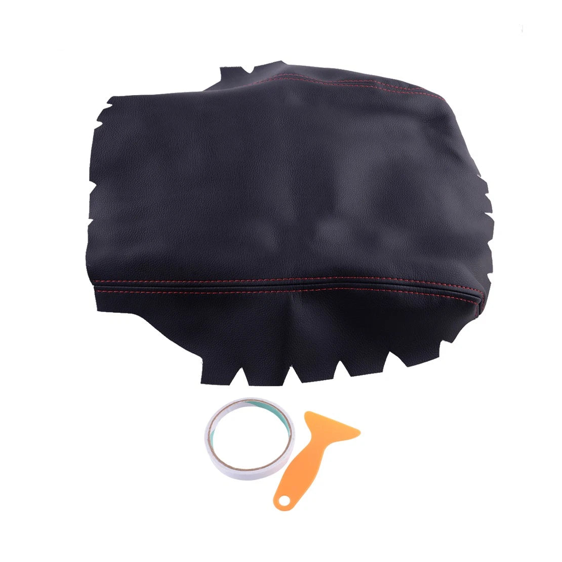 PU Leather Armrest Center Console Lid Cover for Honda Pilot (2003-2008)