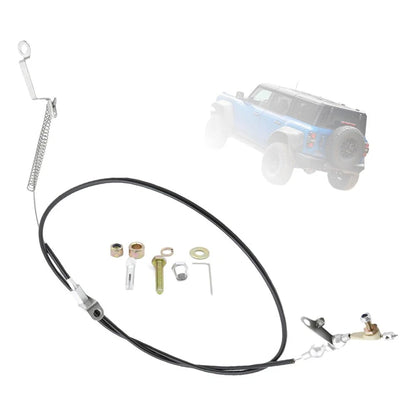 Kickdown Cable Kit for Ford E-150 F-150 Econoline E-250 F-250 (1980-1996)
