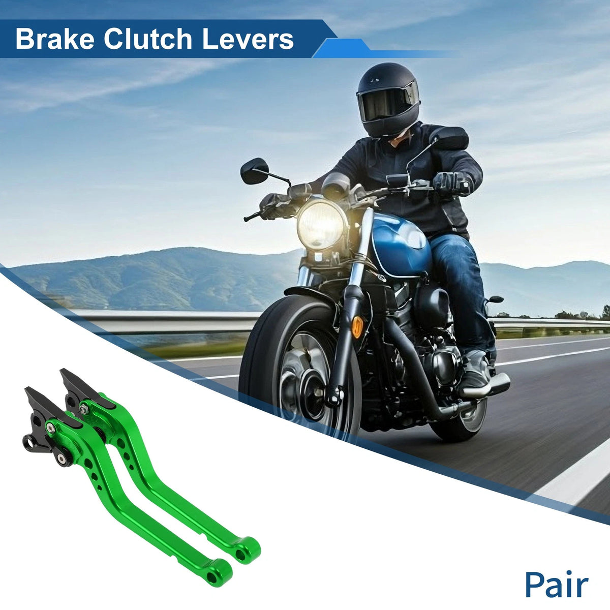 1 pair / Long Brake Clutch Levers for Ducati 996/998/B/S/R (1999–2003)