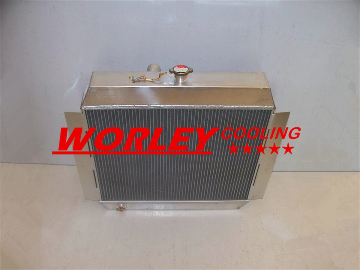 3 Row Alloy Radiator for Chevrolet Corvette C1 Blue Flame 235 (1953-1955)