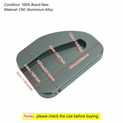 Side Stand Plate for Honda GoldWing GL1800 (2010-2017) Titanium F2
