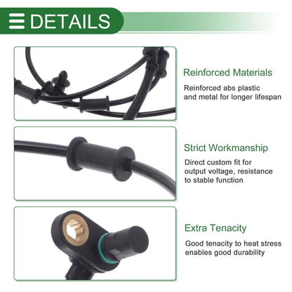 ABS Wheel Speed Sensor for Dodge Ram 3500 (2013) - 1 x Sensor