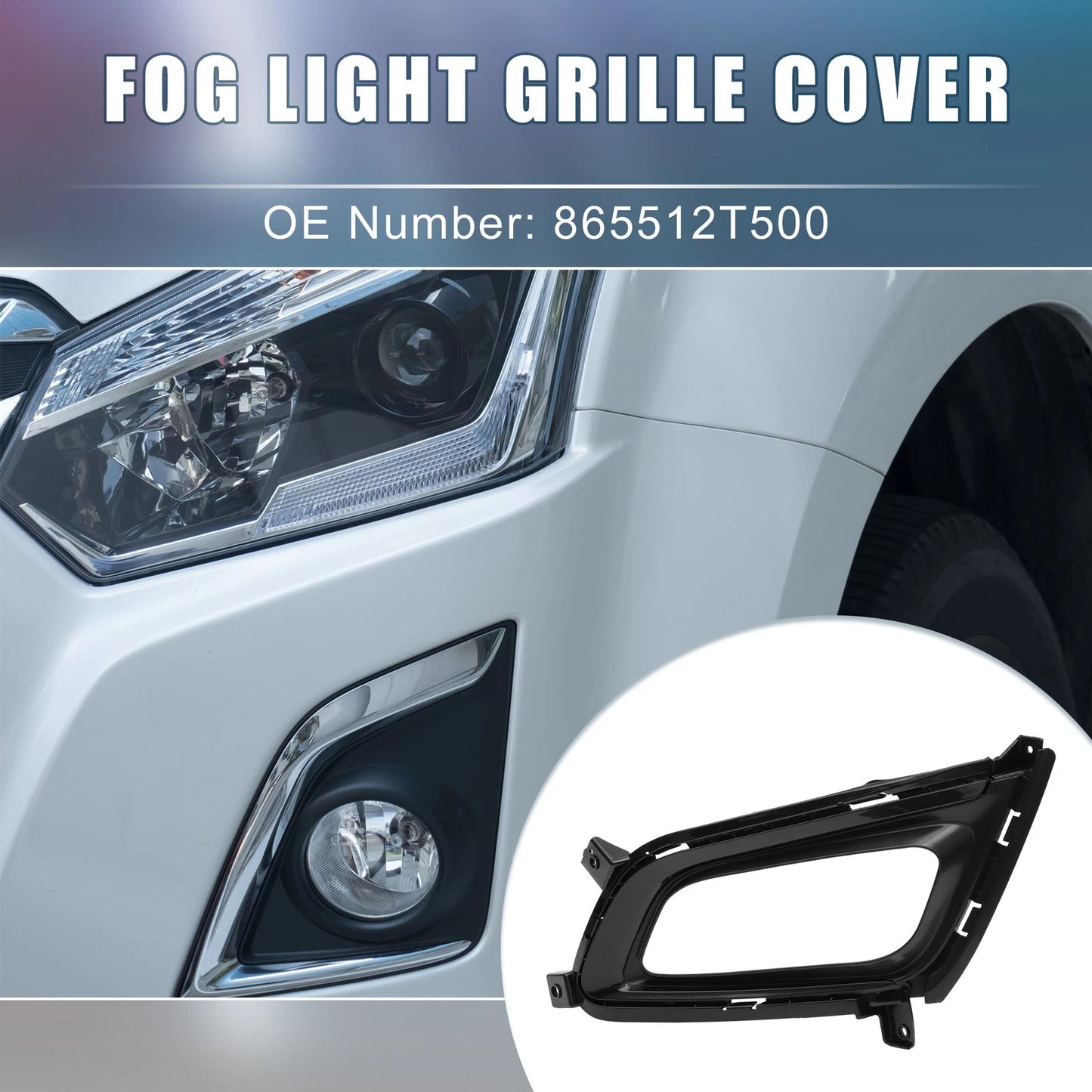 Front Left Fog Light Grille Cover for Kia Optima K5 (2014-2015)