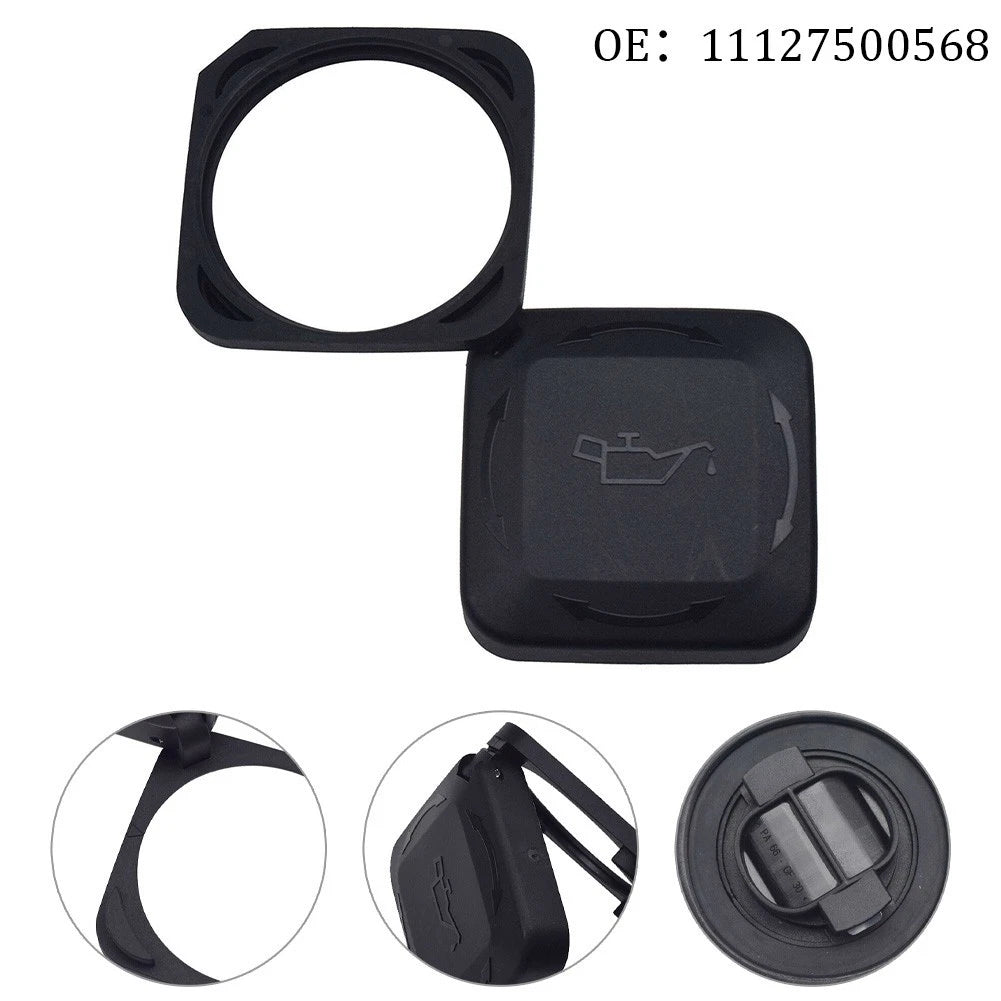 Engine Oil Filler Cap Cover Lid for E34 E36 E39 E46 E60 E64 E90 (1988–2013)