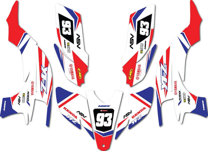 Apocalypse Style Sticker Kit for Yamaha YFZ 450R ATV Graphics (2003-2008)