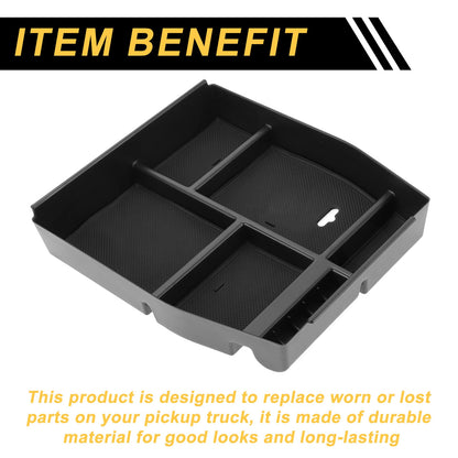 Center Console Armrest Organizer Tray for Ford F-150 (2015-2019)