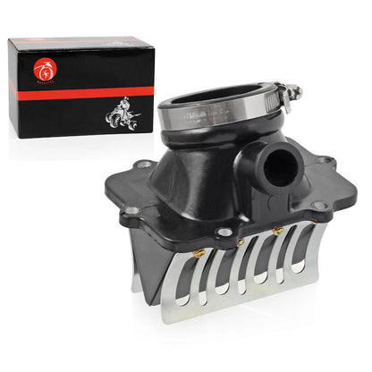 Carb Flange Intake Socket Reed Valve for Ski-Doo MXZ (2001–2003)