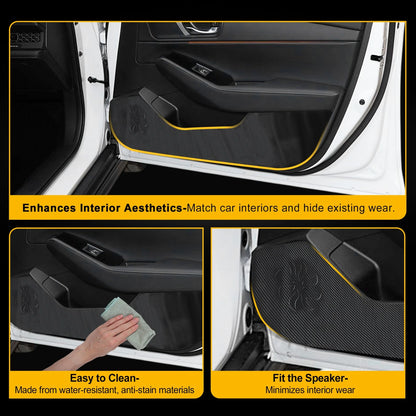 Car Door Anti Kick Pad Sticker Scratch Protector for Honda Accord (2023-2025)