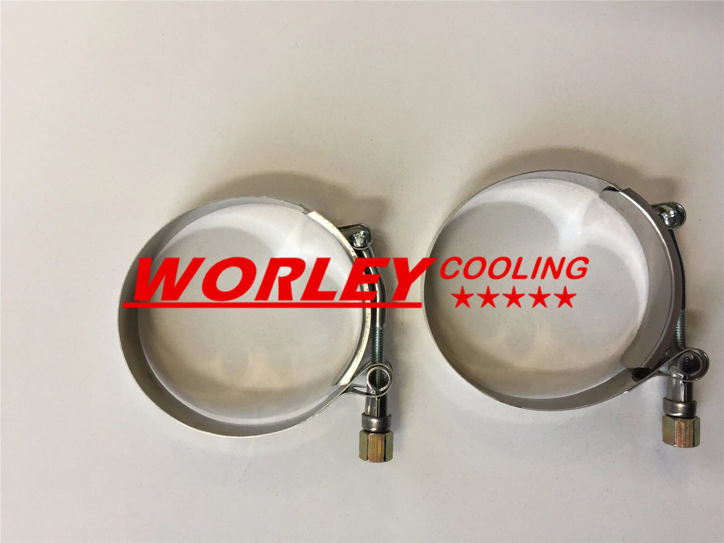2 x 3 Inch Stainless Steel T-Bolt Silicone Hose Clamp