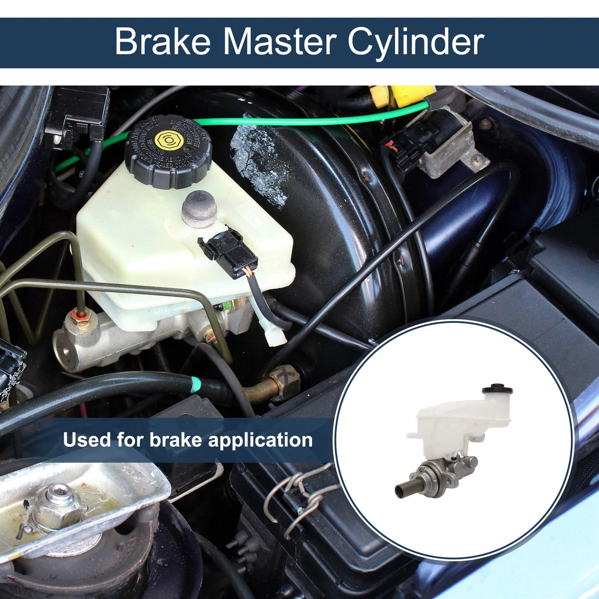 Brake Master Cylinder with Reservoir for Toyota Yaris (2006–2014)