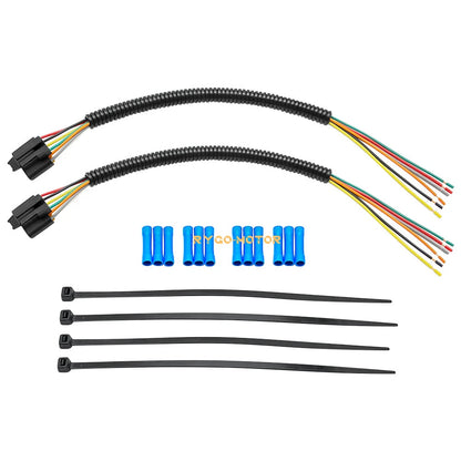 Left Handlebar Switch & Pigtail Harness Plug Kit for Polaris Outlaw 450 500 525