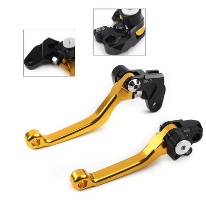Aluminum Brake Clutch Levers for Suzuki RM85 RM125 RM250 (2001-2023)