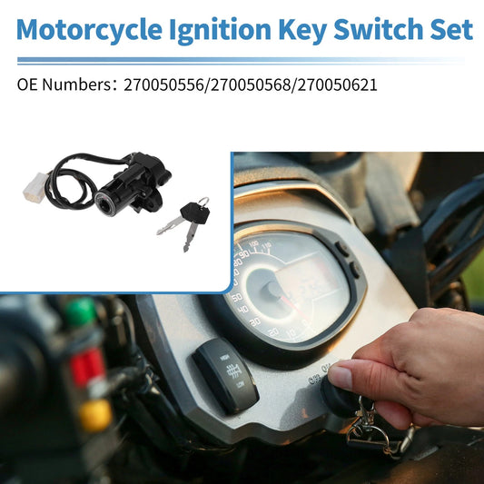 Ignition Key Switch 1 Set for Kawasaki ZX1000 Ninja 1000 (2011–2018)