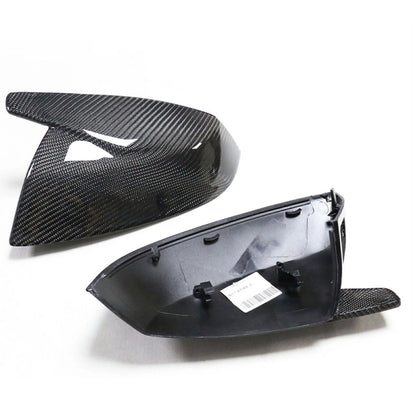 2 x Carbon Fiber Rearview Mirror Covers for Audi Q5 SQ5 Q7 (2017-2022)