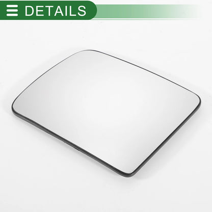 Left Side Upper White Convex Mirror Glass for Ford Tourneo