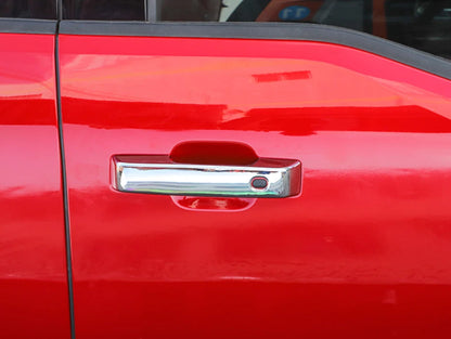Chrome Door Handle Lid Frame Cover Trim for Ford F150 (2021-2023) 4 x pcs