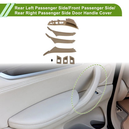 Door Panel Handle Pull Trim Cover for BMW 5 Series (2011-2016) Beige